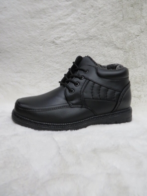 Botki męskie ocieplane (40-46) 8608 BLACK