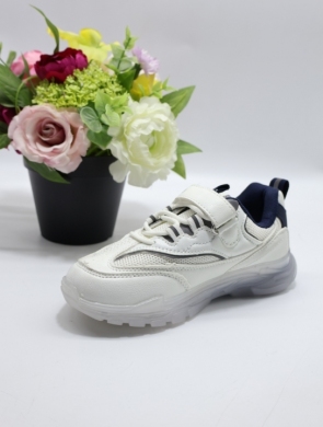 Buty sportowe chłopięce (27-32) F861 WHITE