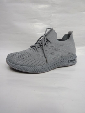 Buty sportowe damskie na płaskim (37-42) N1561 GREY