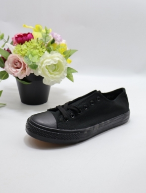Trampki damskie na płaskim (36-41) FZC-2 ALLBLACK