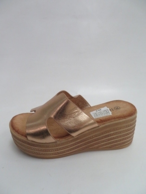 Klapki damskie na koturnie (36-41) VS-517 CHAMP