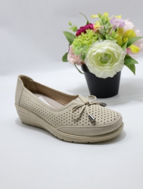 Półbuty damskie na koturnie (36-41) 1725-2 BEIGE
