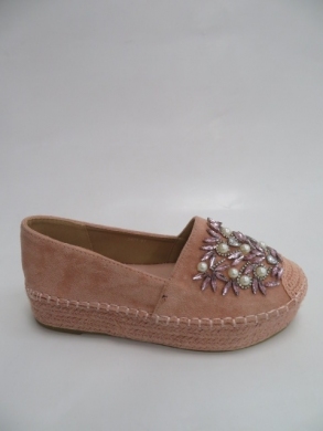 Mokasyny damskie na koturnie (36-41) 5471 PINK