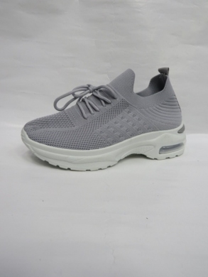 Buty sportowe damskie na płaskim (36-41) 0028-3 GREY