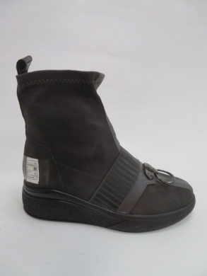 Botki damskie jesienne na płaskim (36-41) AA153-2 GREY