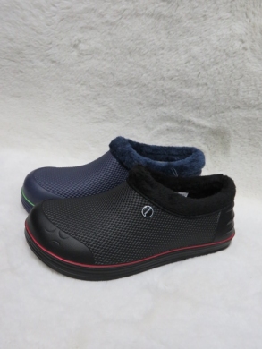 Kalosze męskie ocieplane (42-47) H369-15 NAVY/BLACK