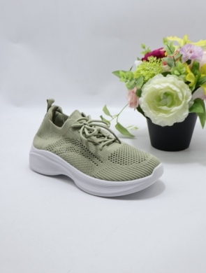 Buty sportowe damskie na płaskim (36-41) YY-91 GREEN