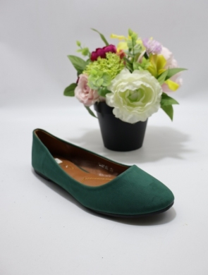 Baleriny damskie (36-41) 8222 GREEN