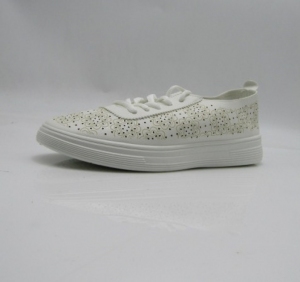 Buty sportowe damskie na płaskim (36-41) TQ2440 WHITE