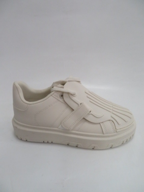 Buty sportowe damskie na płaskim (36-41) 2049 BEIGE