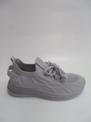 Buty sportowe damskie na płaskim (36-41) 2152-5 GREY