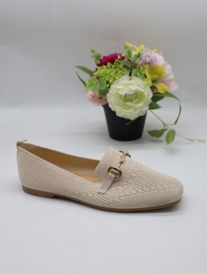 Mokasyny damskie na płaskim (36-41) PS770-7 BEIGE