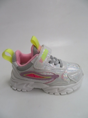 Sneakersy Dziewczęce (27-32) E111 SILVER/PINK