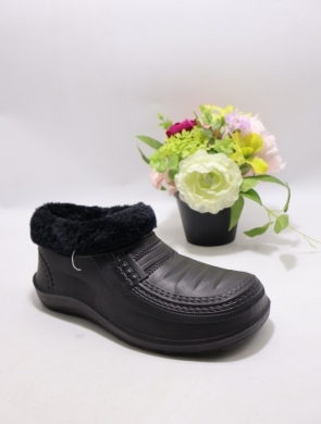 Kalosze damskie ocieplane (37-42) 506B BLACK