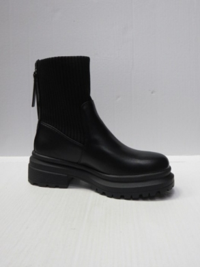 Botki damskie na płaskim (36-41) DX78-1 BLACK