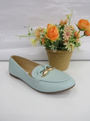 Mokasyny damskie na płaskim (36-41) DH-1112 GREEN