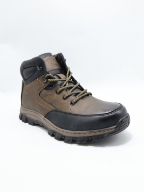 Trapery męskie ocieplane (41-46) 9905-1 BROWN