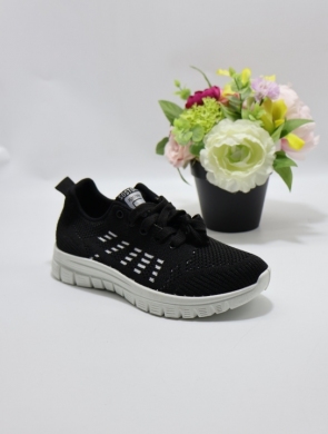 Buty sportowe damskie na płaskim (36-41) XG0-03 BLACK
