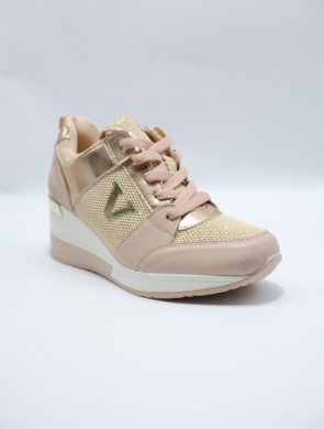 Buty sportowe damskie na koturnie (36-41) HS165 PINK