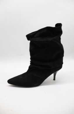 Botki damskie na szpilce (36-41) 52268 BLACK