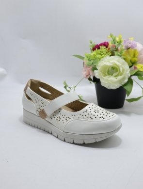 Półbuty damskie na płaskim (36-41) HJ-307 WHITE