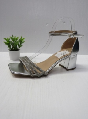 Sandały damskie na obcasie (36-41) H8-315 SILVER
