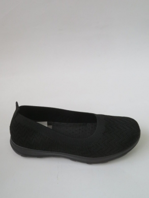 Tenisówki damskie na płaskim (36-41) D39-1 BLACK