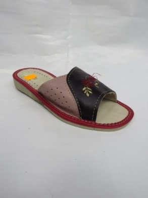 Kapcie damskie (37-41) SD190D Skórzane