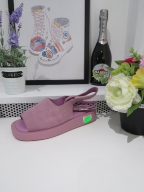 Sandały damskie na płaskim (36-41) NN299 PURPLE