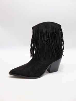Botki damskie na obcasie (36-41) T180 BLACK