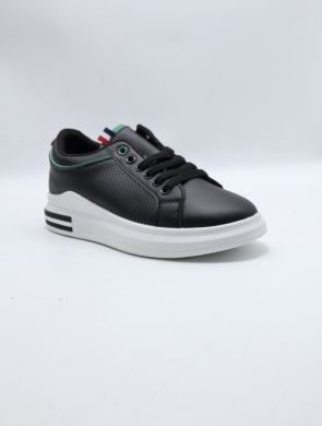 Buty sportowe damskie na płaskim (36-41) D235-1 BLACK
