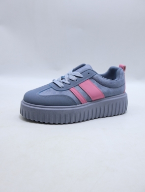 Buty sportowe damskie na płaskim (36-41) LA332 BLUE