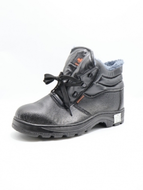 Botki męskie ocieplane (42-47) 005M-2 BLACK