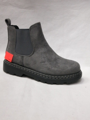 Botki damskie na płaskim (36-41) LS2161 GREY