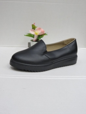 Półbuty damskie na koturnie (36-41) F3-01 BLACK