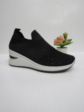 Buty sportowe damskie na koturnie (36-41) ANB-17 BLACK