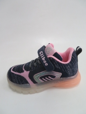 Buty sportowe dziewczęce (21-26) E90 DBLUE/PINK