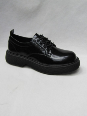 Półbuty damskie na płaskim (36-41) C87515 BLACK
