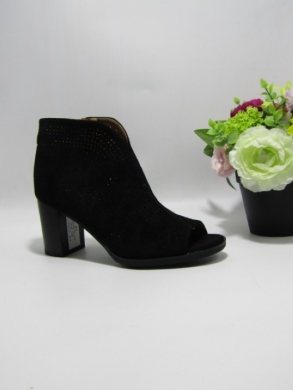 Botki damskie na obcasie (36-41) G23151 BLACK
