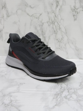 Buty sportowe męskie (41-46) A208-3 GREY/RED
