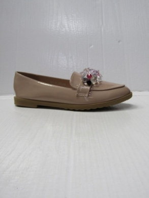 Mokasyny damskie na płaskim (36-41) LCL-27 APRICOT