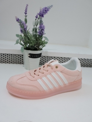 Buty sportowe damskie na płaskim (36-41) A020 PINK