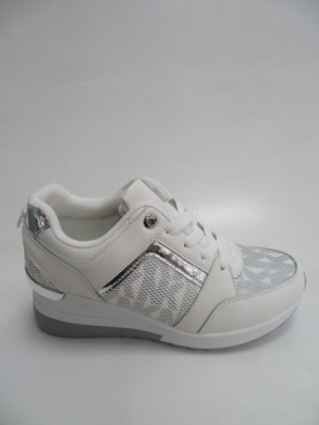 Buty sportowe damskie na koturnie (36-41) 2020-1 WHITE