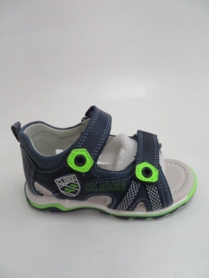 Sandały chłopięce (26-31) AB254 DBLUE/GREEN