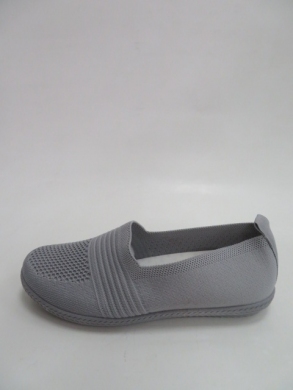 Tenisówki damskie na płaskim (36-41) BO-605 GREY