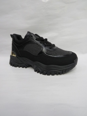 Buty sportowe damskie na płaskim (36-41) AF-2011 BLACK