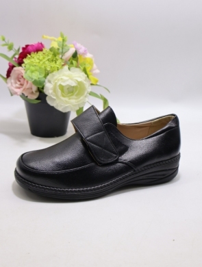 Półbuty damskie na płaskim (36-42) 6919 BLACK