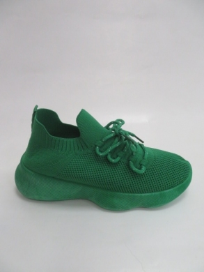 Buty sportowe damskie na płaskim (36-41) 2022 GREEN
