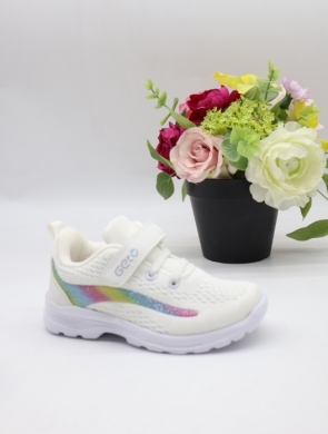 Buty sportowe dziewczęce (21-26) F778 WHITE