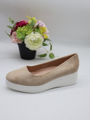 Półbuty damskie na koturnie (36-41) JX925 KHAKI